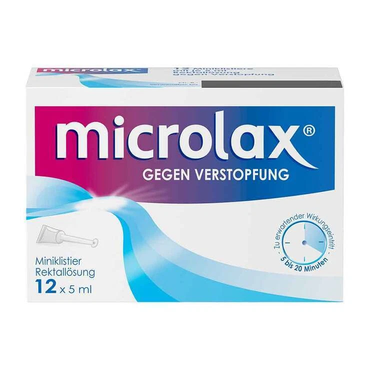 microlax Abführmittel bei Verstopfung · 12X5 ml · PZN 09651615