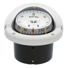 HF-743W Ritchie HF-743W Helmsman Compass Flush Mount White