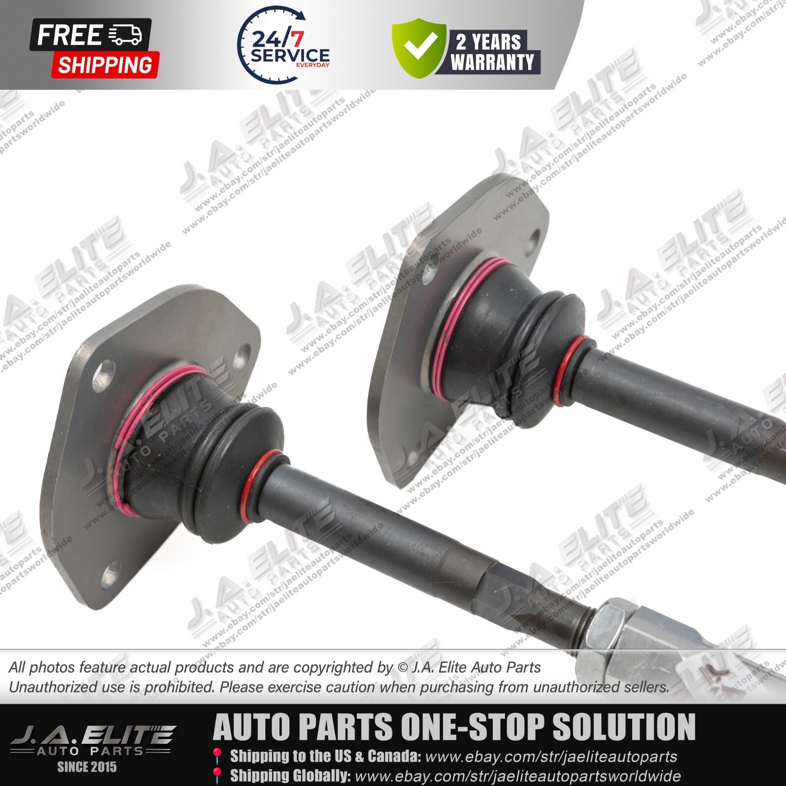 2pcs Complete Rear Suspension Tie Rod fit Ferrari 360, 430, OEM:194791