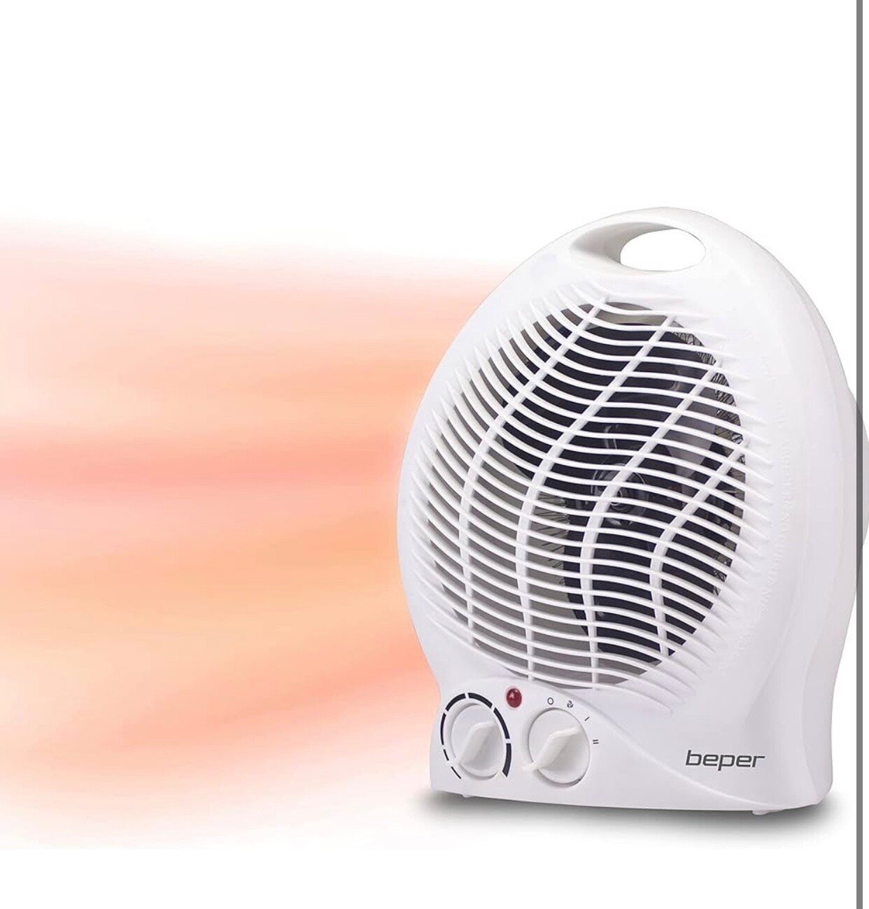 Radiateur soufflant salle de bain Beper P203TER201 petit chauffage d'appoint soufflant 2000w