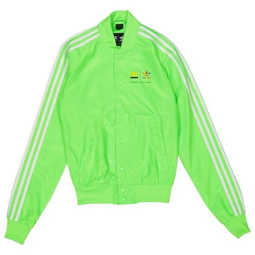 neon green adidas jacket
