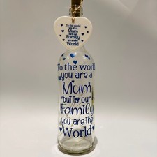 Mum light up bottle, Mother's Day gift, Gift for her, mummy, Best Mum, Gifts