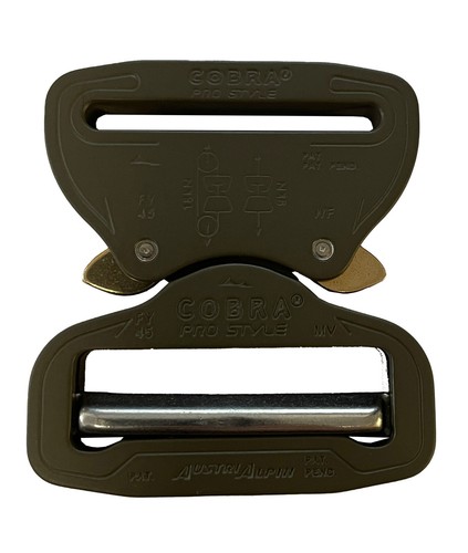 Austrialpin Ansi D Bague 38mm/3.8cm Chrome Cobra Boucle Militaire