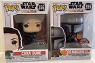 Funko Pop Star Wars The Mandalorian: Cara Dune #356 FYE & The Mandalorian #355 S