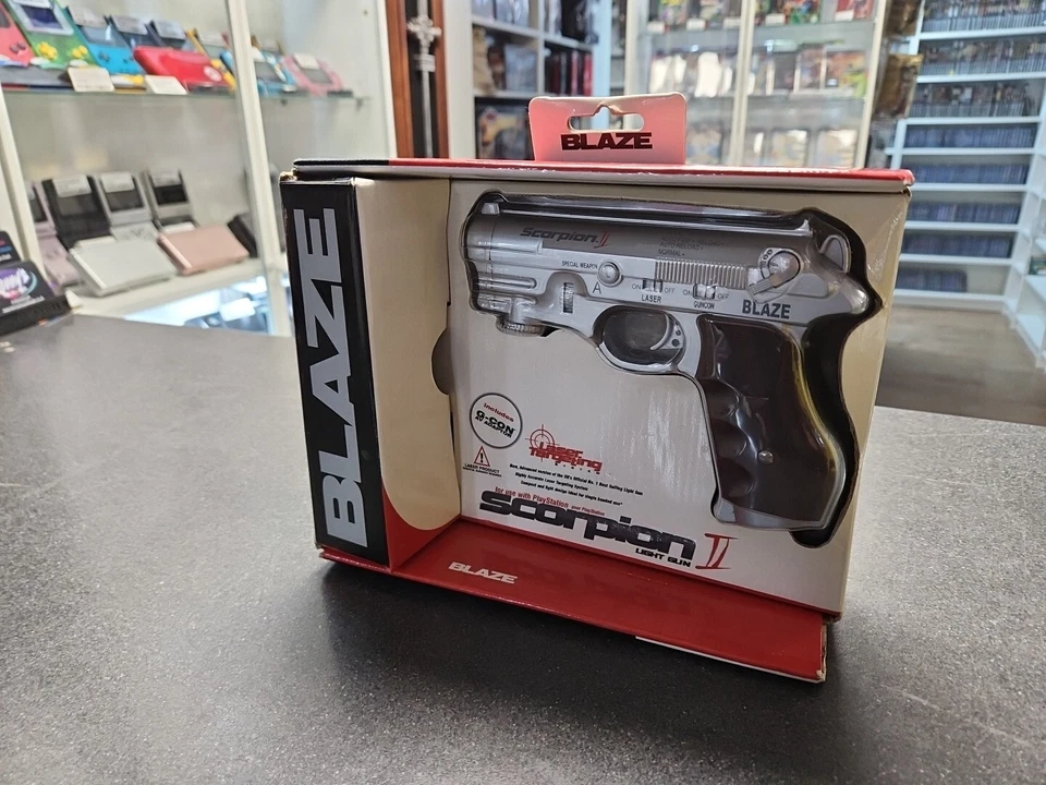 Blaze Scorpion II Light Gun Playstation SEALED - Image 2 of 4