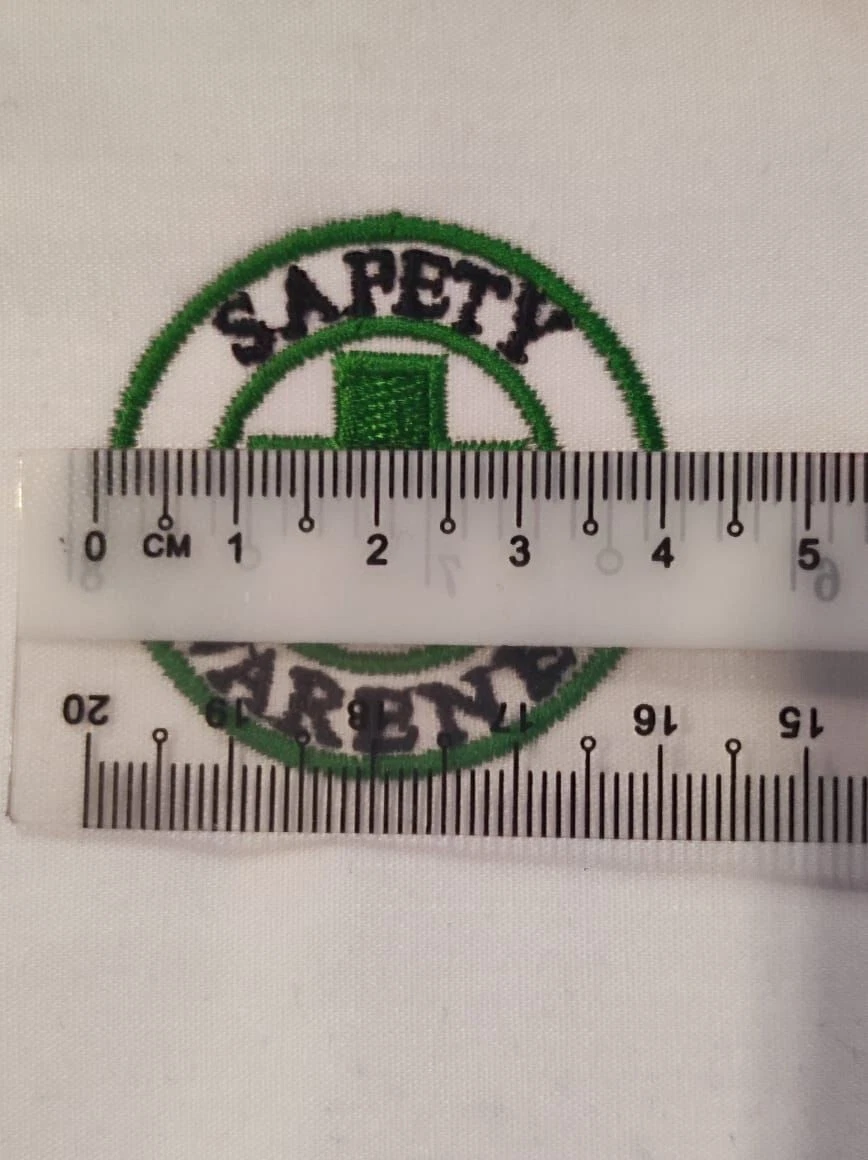 Safety patches with green color