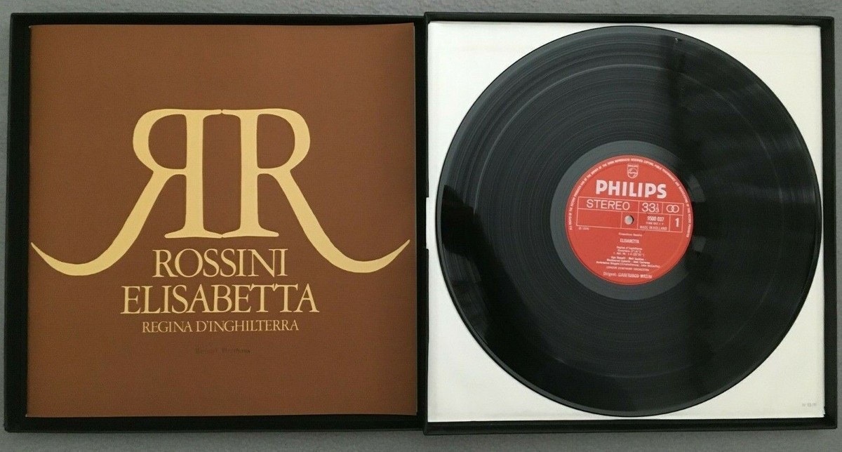 C013 Rossini Elisabetta Caballe Carreras Masini 3LP Philips 6703