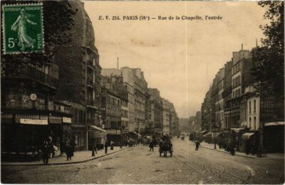 CPA 75 PARIS Xe RUE DU FAUBOURG SAINT MARTIN CARTE PHOTO CPA 75 PARIS Xe RUE DU FAUBOURG SAINT MARTIN CARTE PHOTO