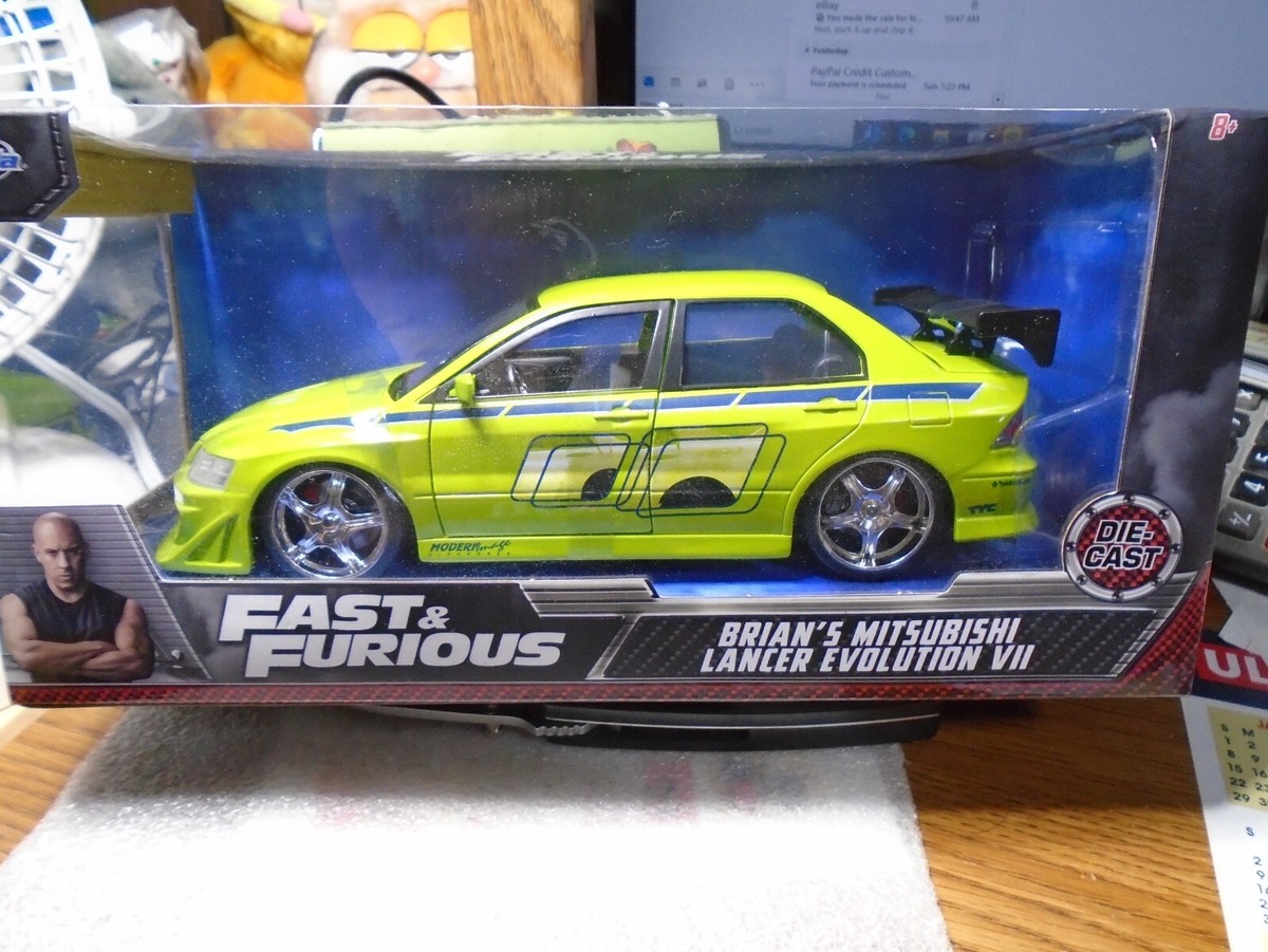 Jada 1/24th Scale Fast & Furious Brian's Mitsubishi Lancer