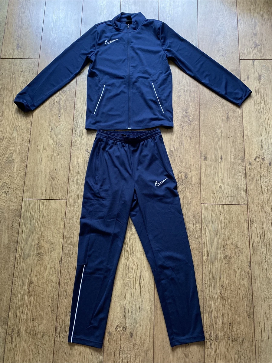 Nike Dri FIT Academy Older Kids Knit Football Tracksuit In Large
