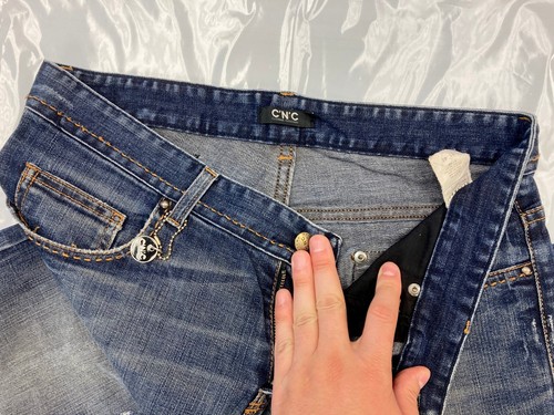 CNC Costume National Dark Blue Jeans W 31 - Picture 6 of 9