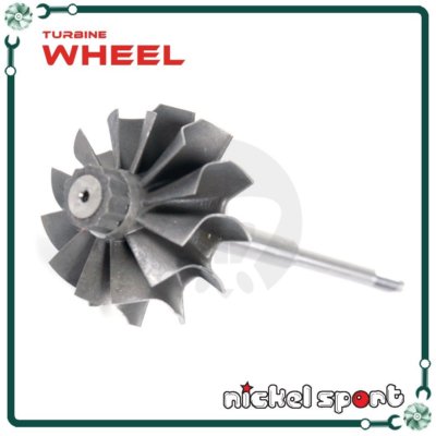 Turbo Turbine Wheel Shaft IHI RHB5 44 / 53.5mm 12 Blades