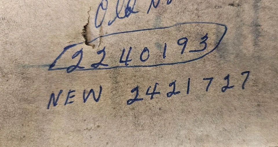 1956-1961 Plymouth Dodge Powerflite Direct Clutch Drive Disc Plate 2421727 NOS. - Image 4 of 4