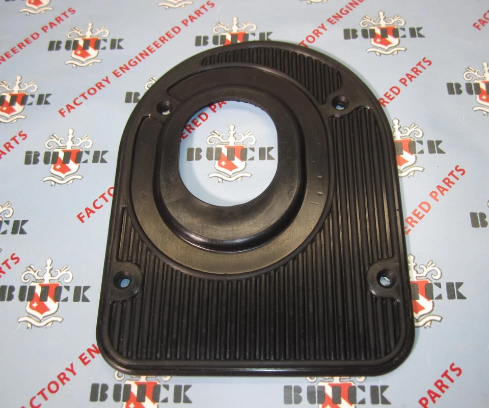 Chaqueta cortafuegos Buick Super Roadmaster 1953 columna de dirección negra | Cubierta de alfombra Foto 2 de 3