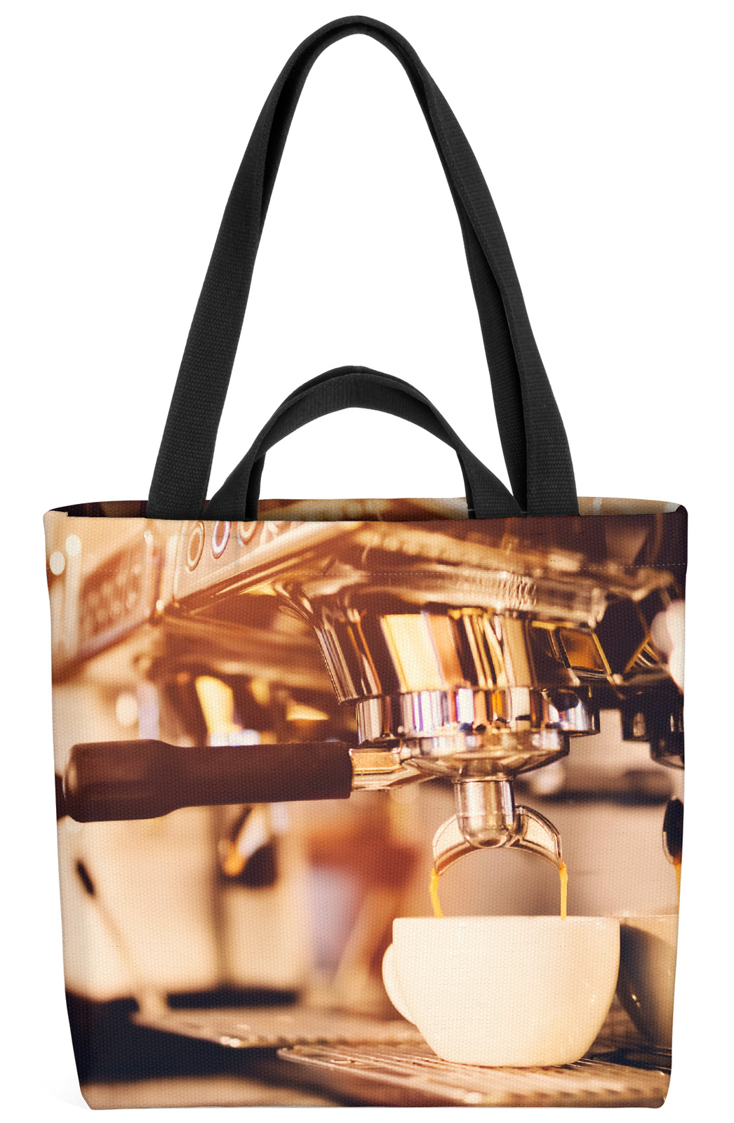 Borsa a forma di macchina da caffè espresso