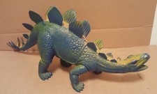 STEGOSAURUS DINOSAUR 8" Plastic Toy Figure 2000