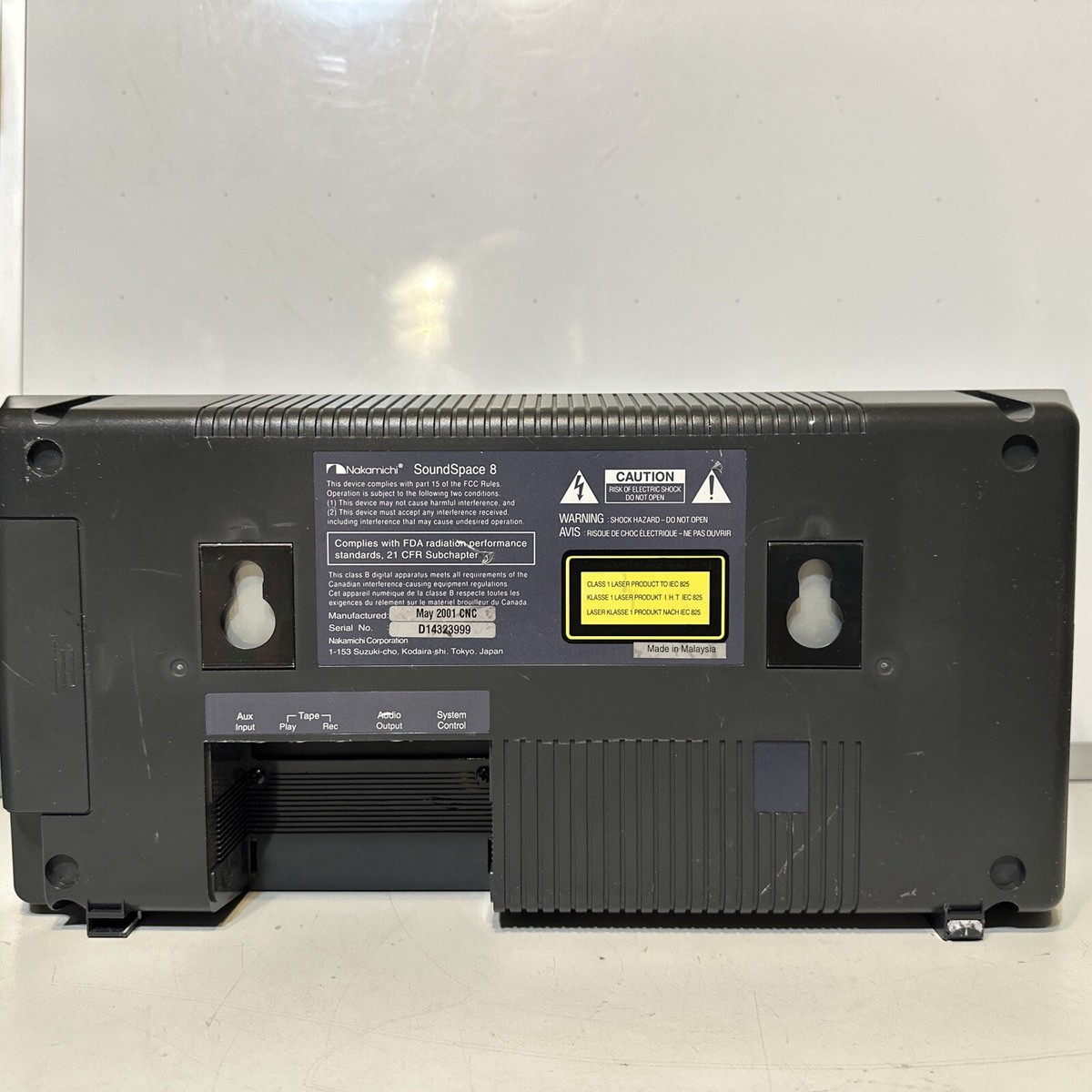 VINTAGE NAKAMICHI SOUNDSPACE 8 ORIGINAL 5 DISC MUSICBANK CD