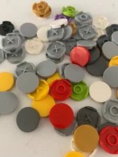 LEGO Parts 14769 (4pcs) Tile, Round 2 x 2  Choose Color