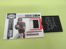 2003 Playoff Honors Carson Palmer Jersey Auto Hidden Gems #14/50 Bengals USC