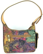 Vincent Van Gogh Painting Purse Leather Trim Paris Amsterdam Pepper Spray Holder