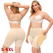 Low Waist Buttock Panties Padded Shapewear Fake Ass Shorts Crossdresser Corset