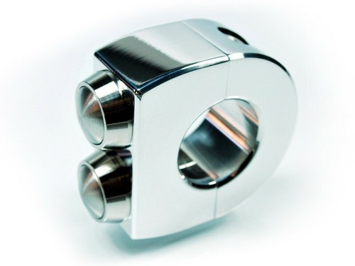 Motogadget m-Switch (Combination: 22mm Bars - Black Casing, Three Stainless Stee - Picture 2 of 6