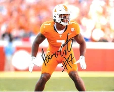 ARION CARTER HAND SIGNED TENNESSEE VOLUNTEERS 8X10 PHOTO W/COA