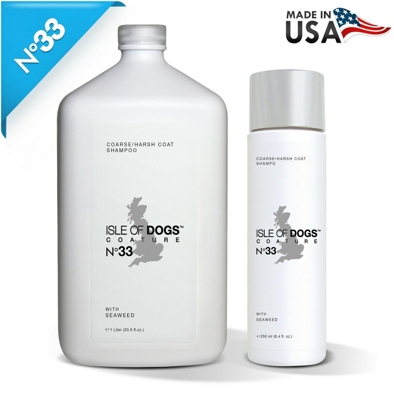 New Bottle Of Isle Of Dogs Coature No 33 Coarse Coat Shampoo