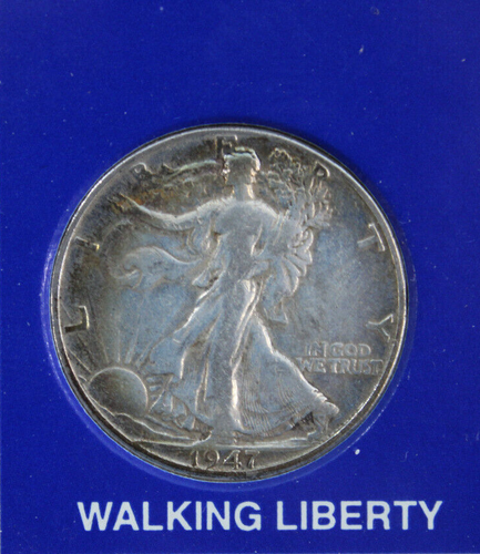 20th Century Silver Half Dollar Collection- Walking Liberty, Franklin, Kennedy - Picture 6 of 9