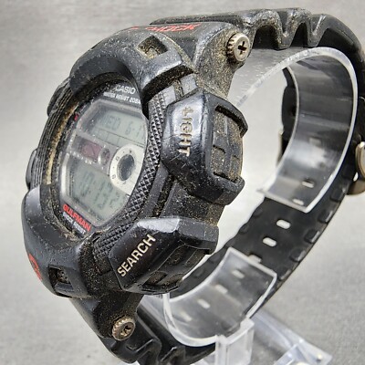 CASIO G-9100 G-SHOCK Digital Watch Black Solar Mud-Resistant