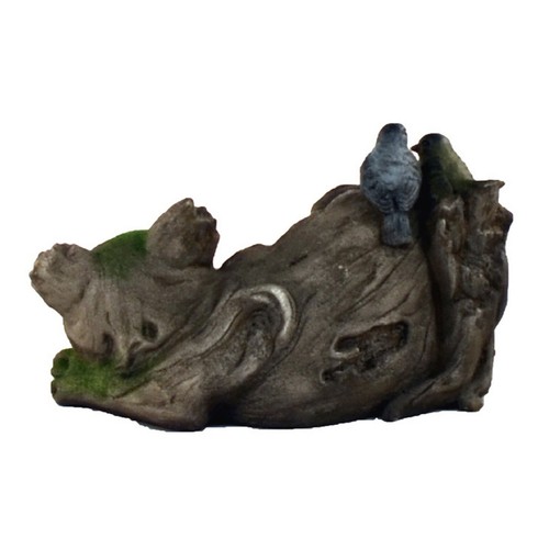 UNUSUAL CAT GARDEN ORNAMENT DRIFTWOOD EFFECT, LESS THAN HALF PRICE - Picture 8 of 8