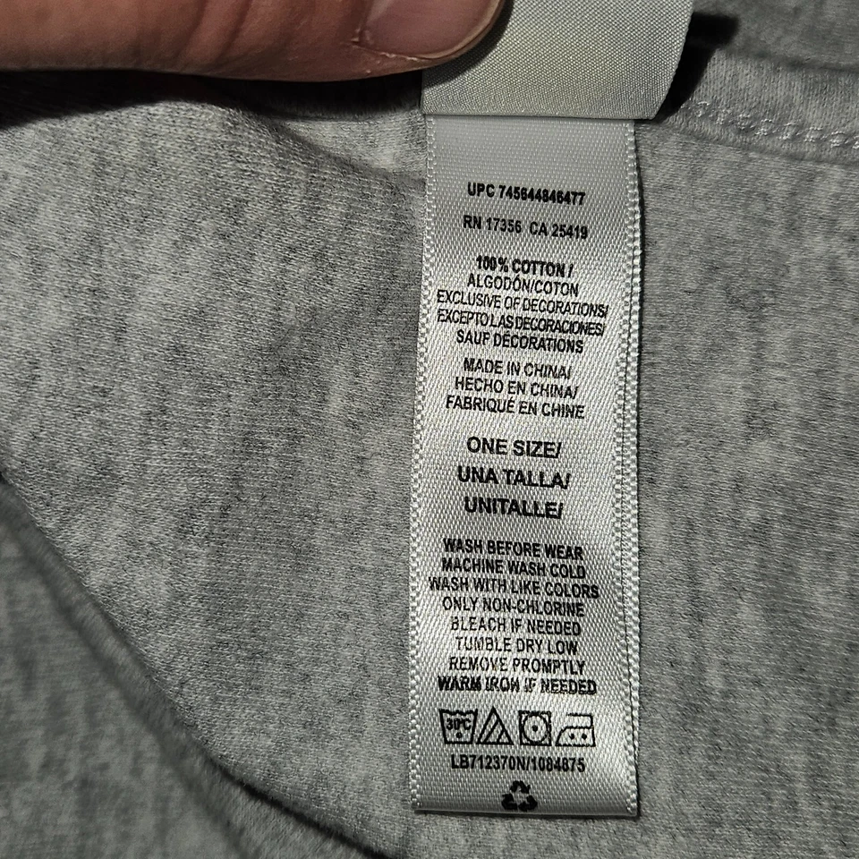 Manta Bebé Little Me Gris Blanco Estrellas Luna 100% Algodón 23x30 Foto 3 de 4