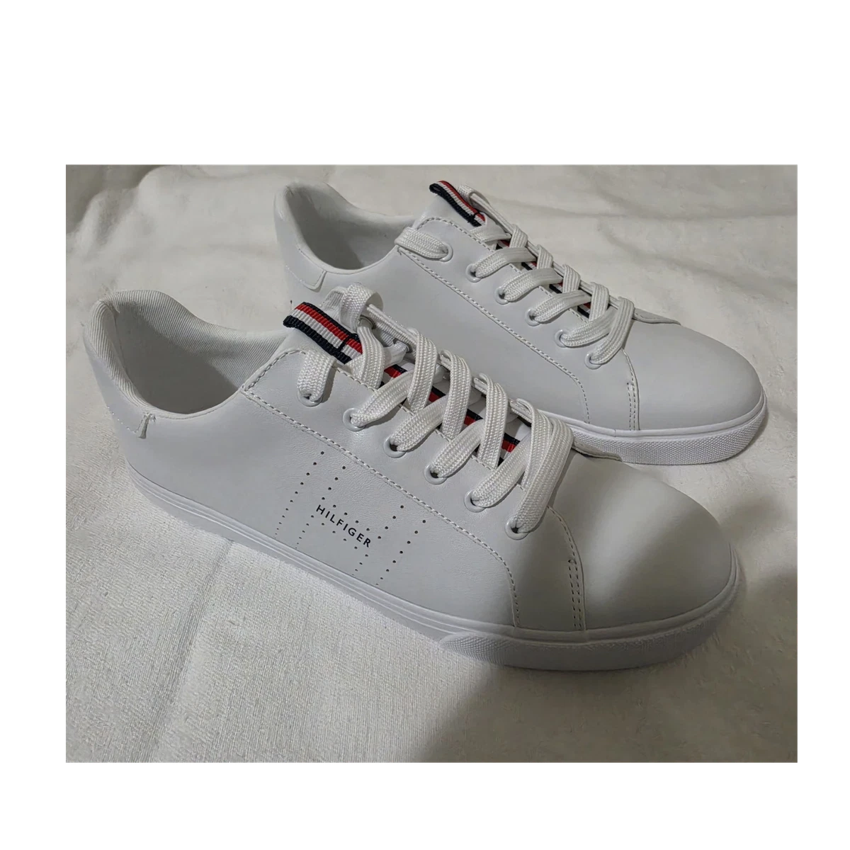 Tommy Hilfiger Men\'s Idris Fashion Athletic Casual Sneakers White/Gray US 11 Tommy Hilfiger Shoes products for sale | eBay main image 2