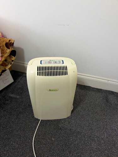 Meaco 10L Console Dehumidifier White 10L/Day 24hr Timer Humidistat