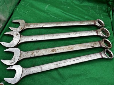 4x LARGE Proto USA 1Combination Wrench  1-7/8 2-1/2'' Professional Set 2