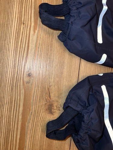 Regenhose Matschhose - Blau gefüttert Mit Fleece - Größe 98-104 - TOP - Tchibo - Bild 2 von 5