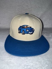 Vintage Chevron With Techron Hat Cap Strapback Blue Cream Chevron Cars Hat