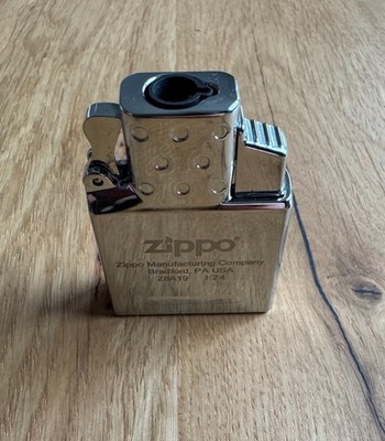 Original Zippo Butane Single Jet Flame Einsatz Einzel Flamme Ersatz Chrom