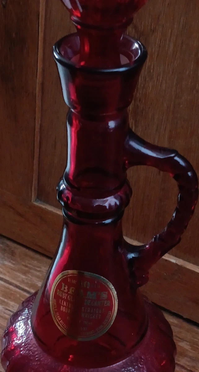 Jim Beam Glass Decanter Indiana Collectible Decanters (1970-Now