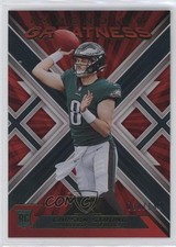2022 Panini XR Impending Greatness Red 30/149 Carson Strong #IMG-11 e6p