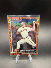 2026 Topps Carson Whisenhunt RC ROOKIE ORANGE SPRING TRAINING #25/25 1/1 SP