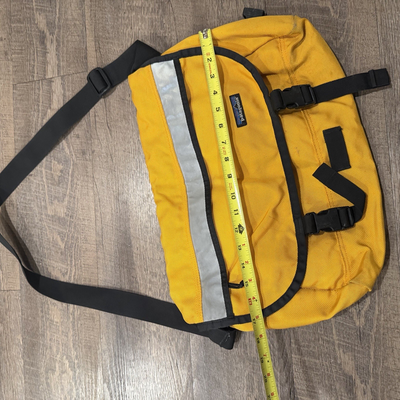 Vintage Patagonia Half Mass Messenger Bag - Yellow USA Made Satchel thumbnail 2