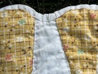 Vintage Handmade old DRESDEN PLATE QUILT — photo 9