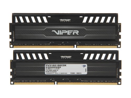 Patriot Viper 3 16GB (2 x 8GB) 240-Pin PC RAM DDR3 1866 (PC3 15000) Desktop - Picture 2 of 4