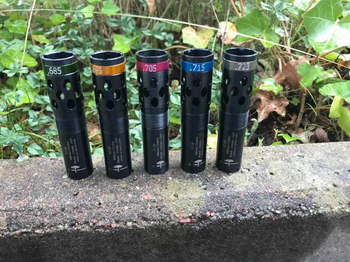 【廃番・希少】CIBONE 4点set 張り替え前提★直接引取15万 5 x Billman 12 Ga. Skeet/Trap/Extended Sport Choke tube for Mobil