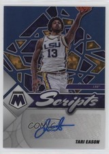 2022-23 Chronicles Draft Picks Mosaic Scripts Blue 42/49 Tari Eason Auto 07i7