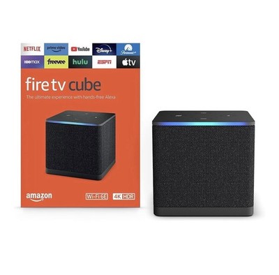 Amazon Fire TV Cube (newest model) with AI-powered Fire TV Search, Hands-free st