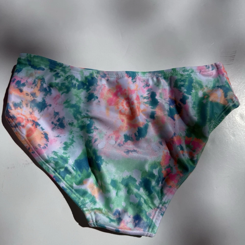 Pantalones de bikini Cat & Jack para niñas talla M (8) tie-dye multicolor trajes de baño nuevos con etiquetas Foto 2 de 4