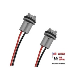 T15 Bulb Socket Pigtail Wiring Harness Adapter, 912 920 921 Pre-Wire 2PCS
