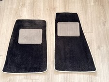 ORIGINAL GENUINE TVR SAGARIS / T350 / TAMORA 2001-2007 BLACK CAR MATS.